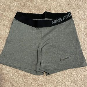 Brand New Gray Nike Pro Spandex